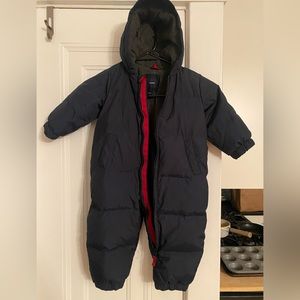 GAP baby snowsuit